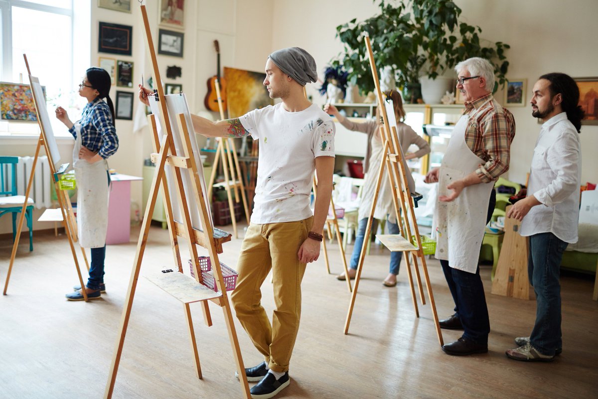 atelier de peinture ludique